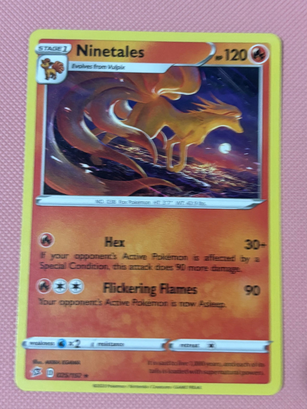 Ninetales – 025/192
Rebel Clash – Rare
Condition: Near Mint