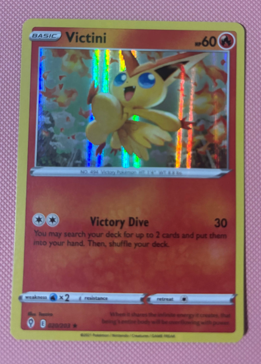 Victini – 020/023
(Holo Rare) English
Condition: Near Mint