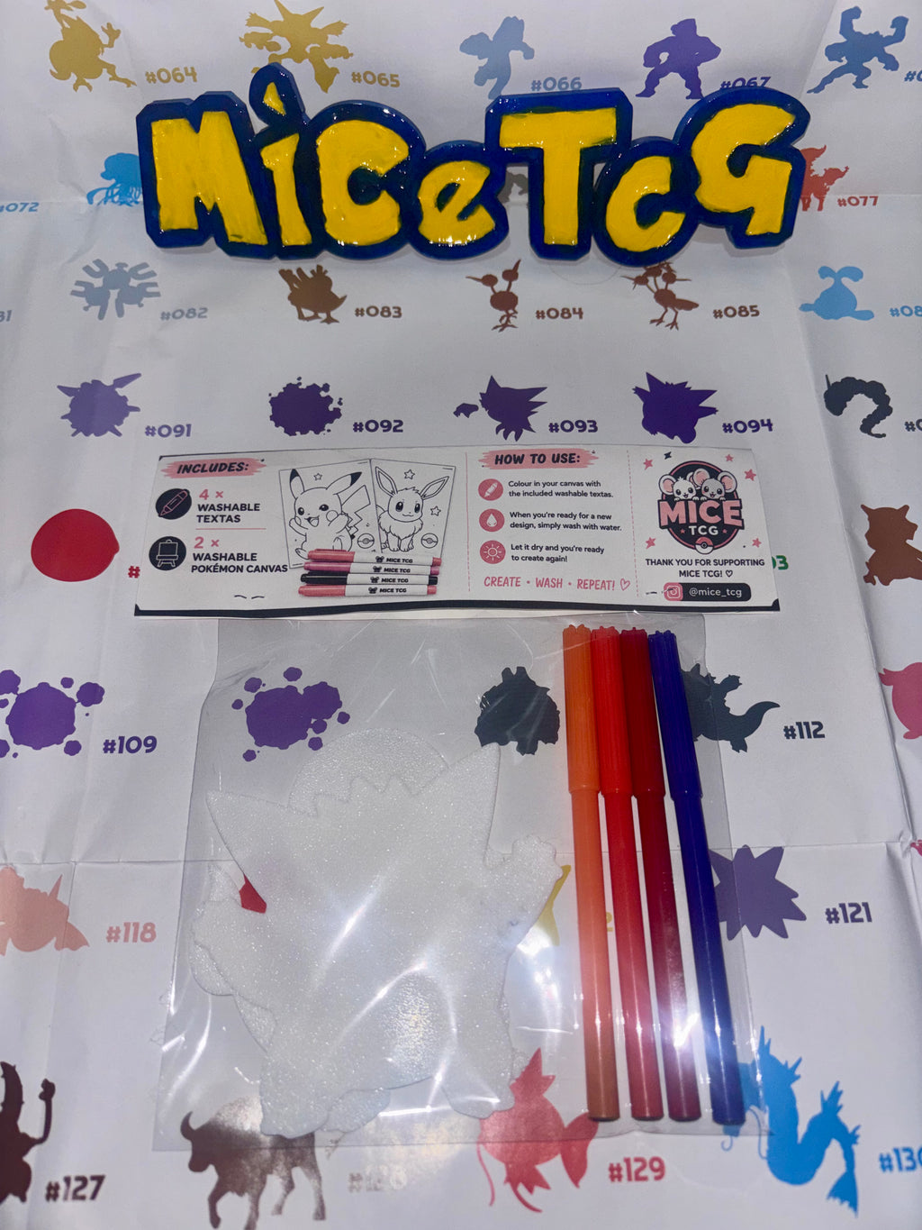 Washable canvas