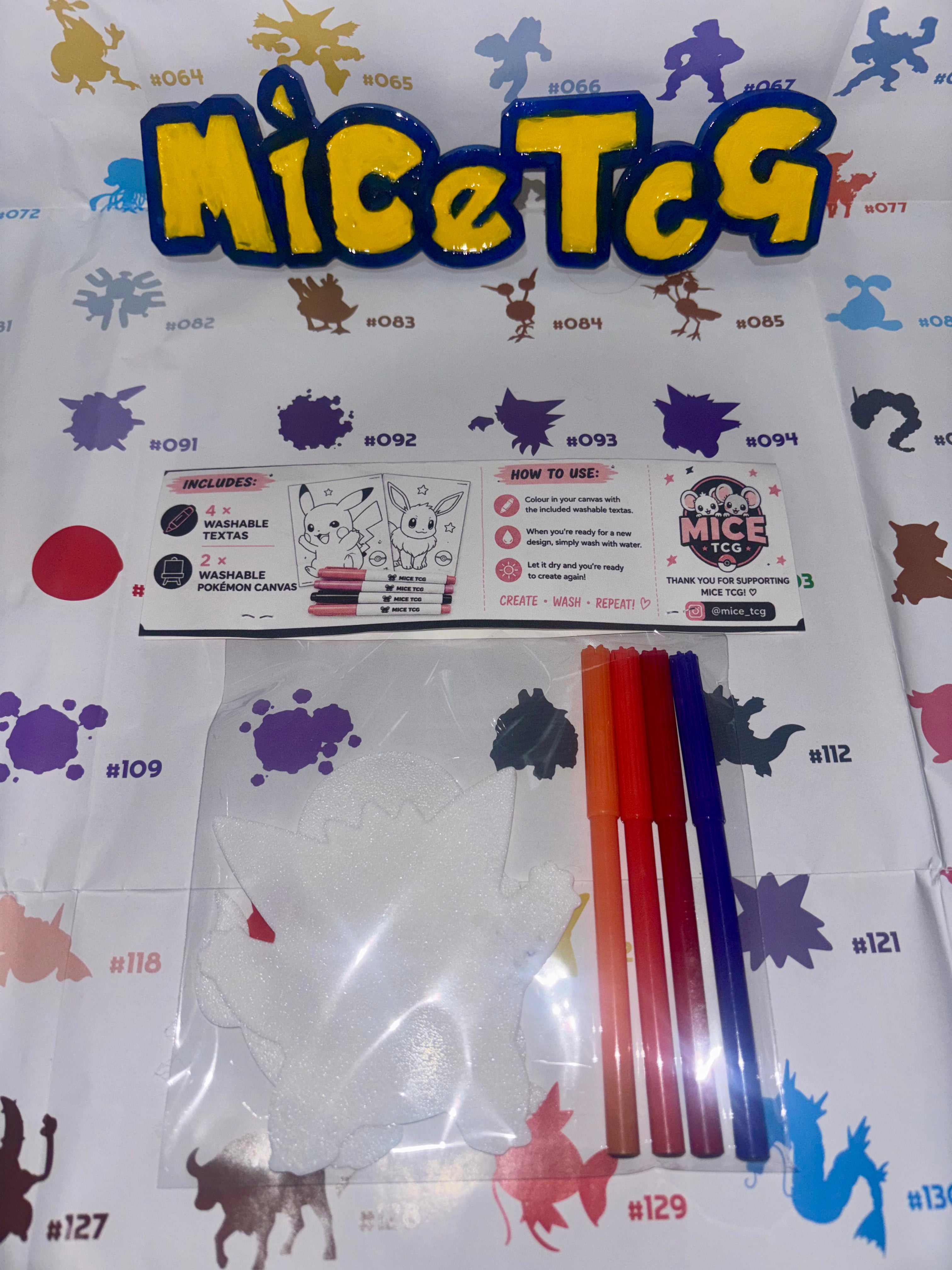 Washable canvas